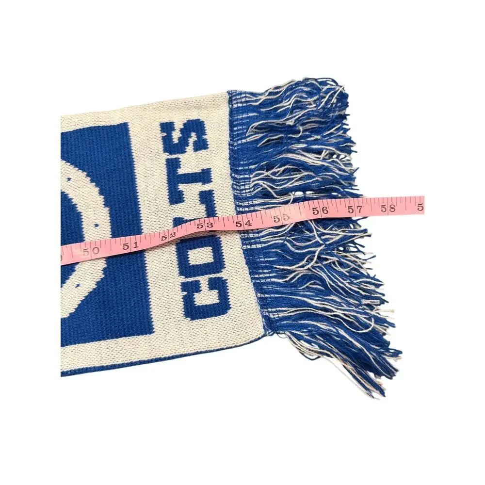 Indianapolis Colts Winter Scarf - Blue/White